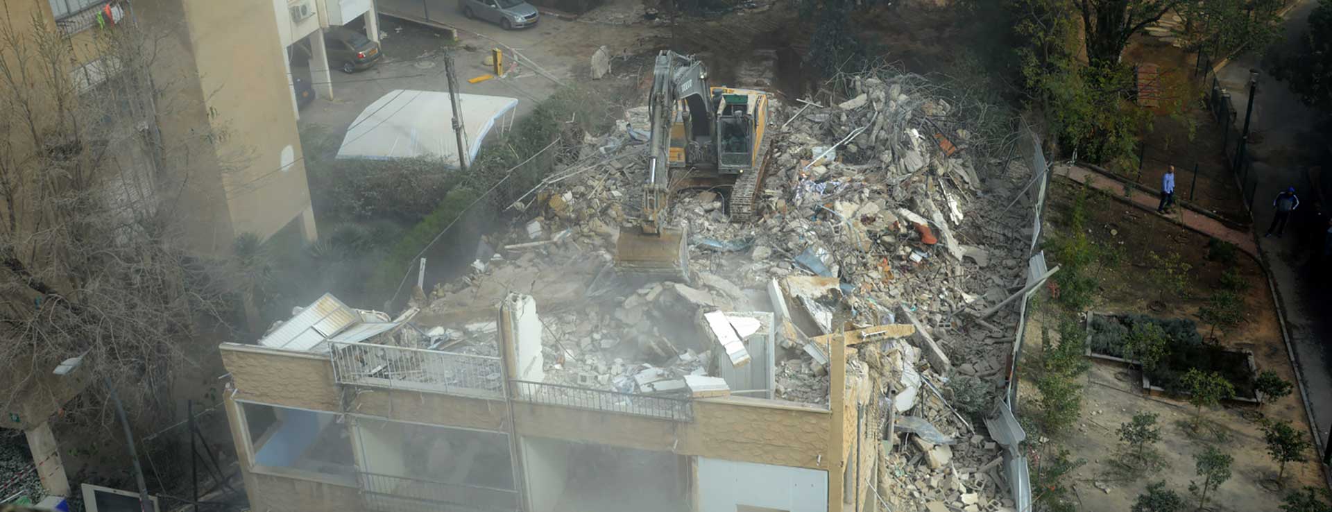 טקס הנחת אבן פינה - צבי 11, רמת גן