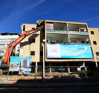 טקס הנחת אבן פינה - גורדון 29, גבעתיים