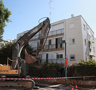 קק"ל 7, גבעתיים - הריסה