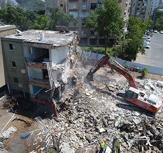 טקס הנחת אבן פינה מינץ 18-22, תל אביב