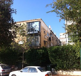 בניין להריסה תמא רמת גן